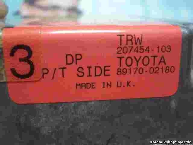Airbagsensor Airbagsteuergerät Toyota Corolla E12 8917002180  TRW 207454103