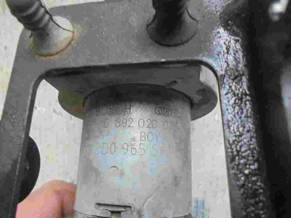 Zusatzwasserpumpe Porsche Cayenne 2008 3.6 3D0965561D BOSCH 0392020078