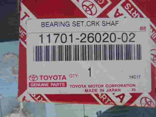 Toyota Avensis Rav4 117012602002  11701-26020-02 11701 26020 02