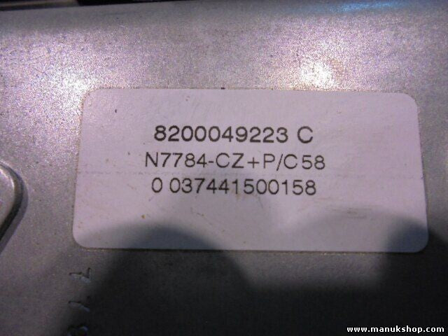 Beifahrer Renault Scenic 8200049223C N7784-CZ+P/C58 0037441500158 5508578 A2200