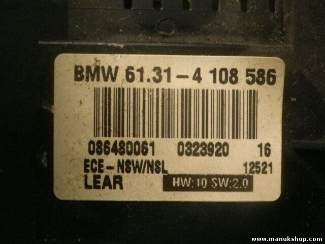 Lichtschalter BMW E46 61314108586 6131-4108586 086480061