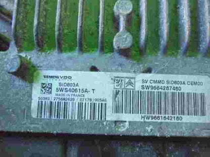 Motorsteuergerät Peugeot 407 SID803A SW9664287480 HW9661642180 5WS40615A-T