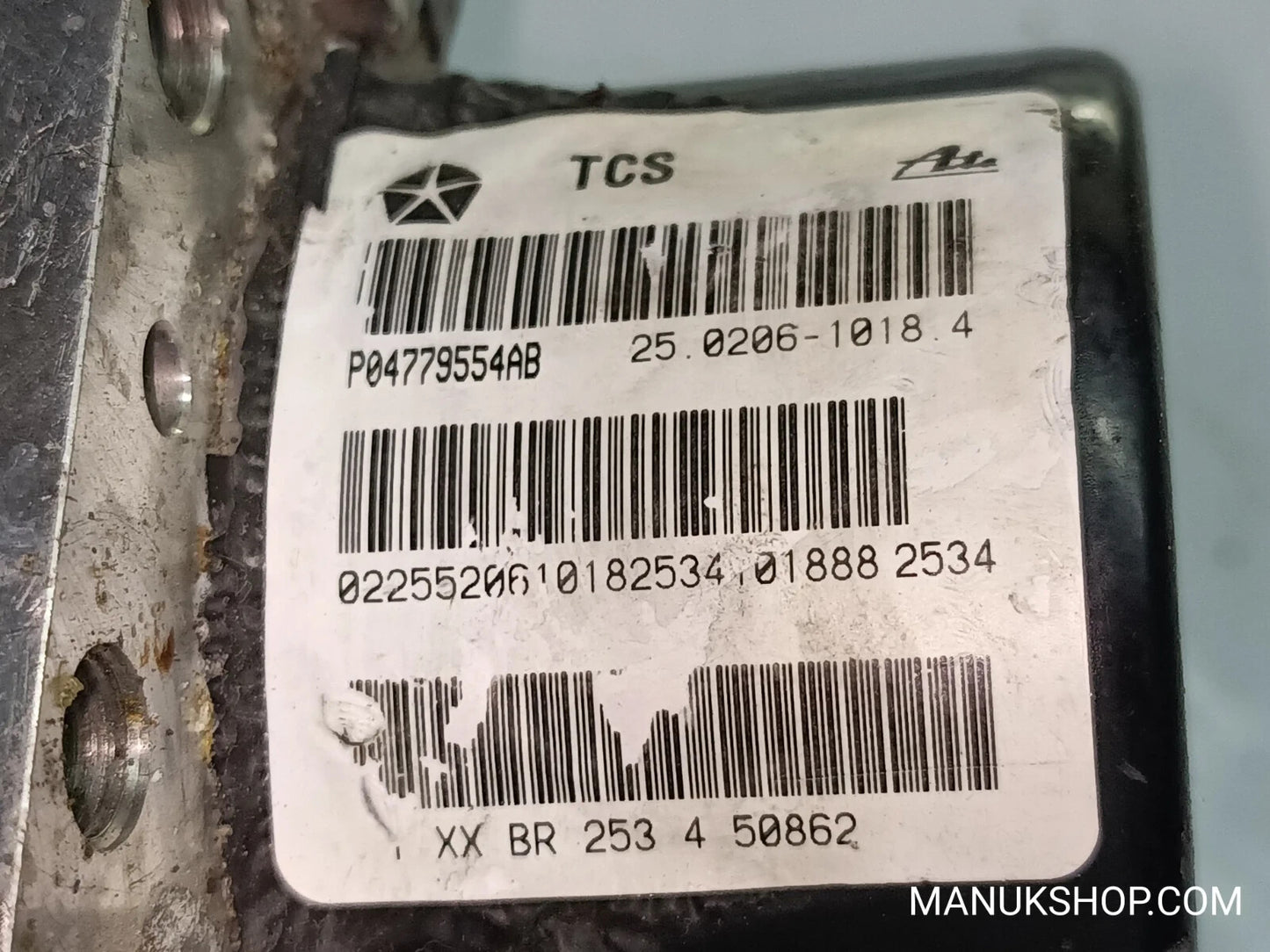 ABS Hydraulikblock Chrysler P04779554AB 25020610184 25092600223 25061011924