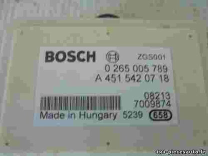 Sensor Querbeschleunigung Smart ForTwo A4515420718 ZGS001 BOSCH 0265005789