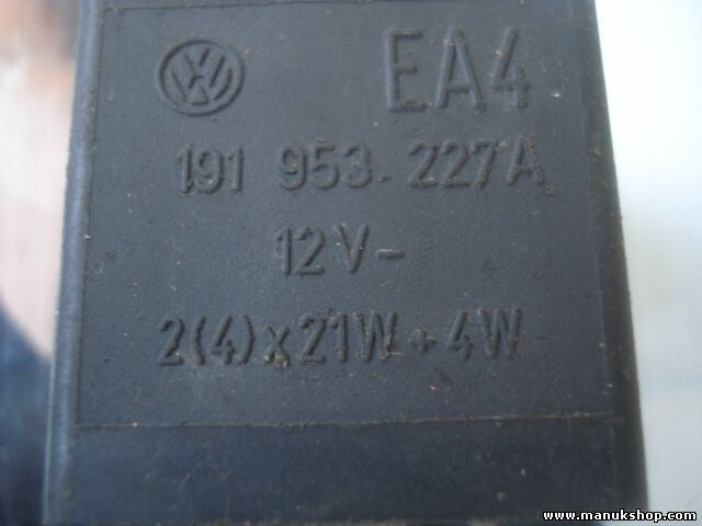 Warnblinker Relais VW Golf 3 Jetta Passat 35i EA4 191953227A 191 953 227A Nr. 21
