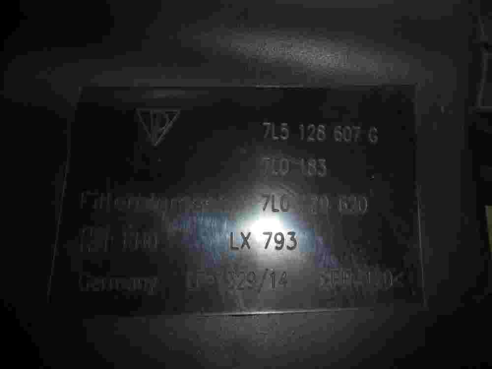 Luftfilterkasten   Porsche Cayenne Año 2008 Gasolina 7L5128533A 7L5128607G