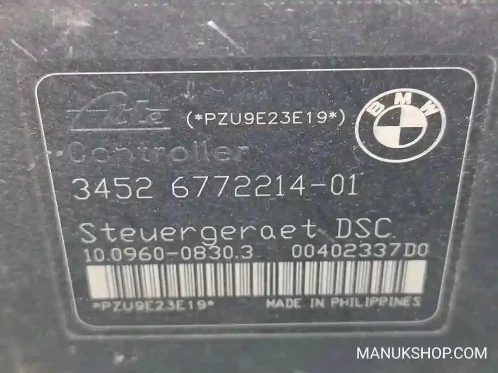 ABS Hydraulikblock BMW E90 3452677221401 3452 6772214-01 00402337D0 10096008303