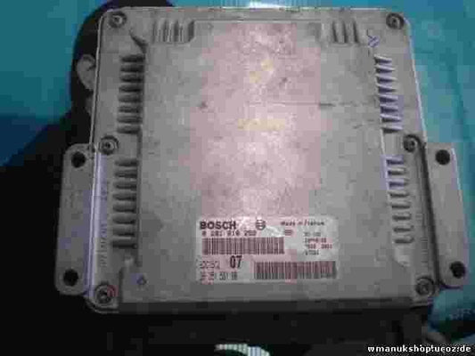 Motorsteuergerät  Peugeot 406 9635158180 EDC15C207 28FM0163 0281010252