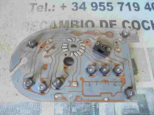 Diagramm des Tachometers Mercedes-Benz W114 W115 W108