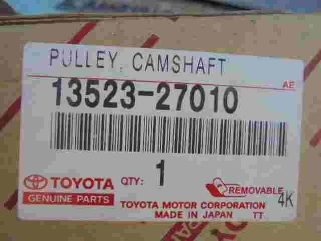 Zahnriemenscheibe Nockenwellenrad Scheibe RAV 4 Avensis Corolla 1352327010
