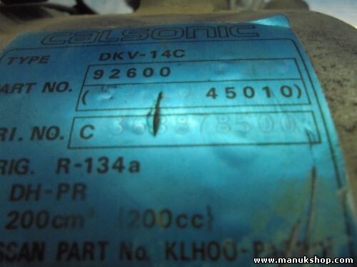 Klimakompressor Nissan Terrano Ford Maverick T2 5060212320 HFC-134a 9260045010