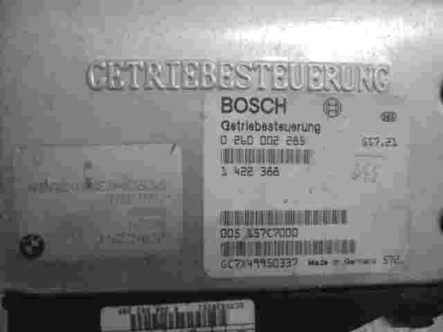 Getriebesteuerung BMW 5 E34 1422388 1 422 388 1422427 BOSCH 0260002285