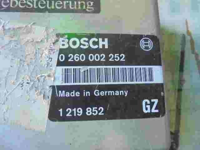 Getriebesteuerung BMW E32 E34 1219852 GZ  BOSCH 0260002252 0 260 002 252