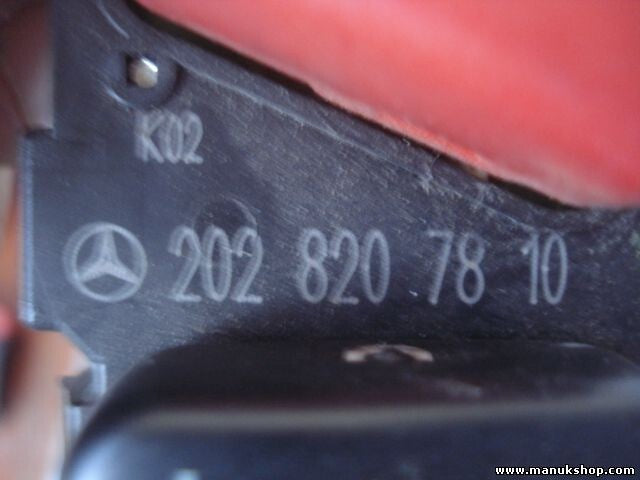 Warnblinkschalter Mercedes-Benz W 202 202 820 78 10 2028207810 501268395 5269137