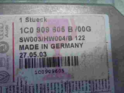 Airbagsensor Airbagsteuergerät VW 1C0909605B00G 1C0 909 605 B / 00G