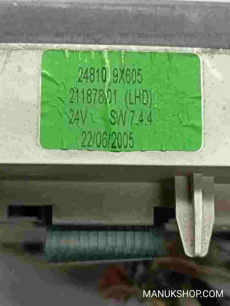 Klimabedienteil Nissan 211597 248109X605 Magneti Marelli 211878.01 LHD 24V