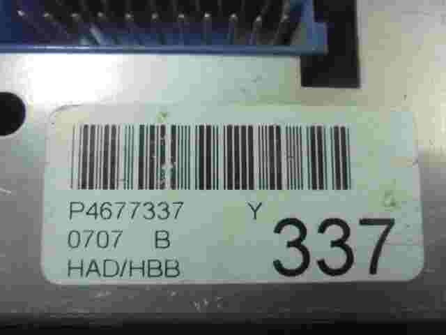 Klimabedienteil Chrysler Grand Voyager II / III P4677337 0707B HAD/HBB 337 58024