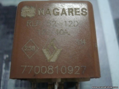 Relais Renault Clio NAGARES 7700810927 RLP-52+12D
