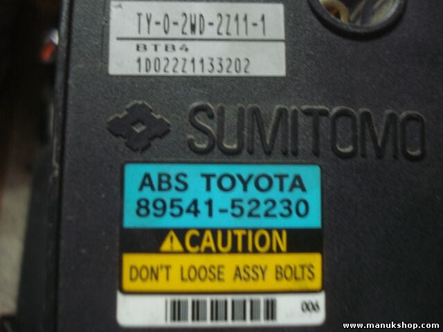 ABS Hydraulikblock Toyota 4451052300 2Z13D0204 8954152230 TY-0-2WD-2Z11-1 BTB4