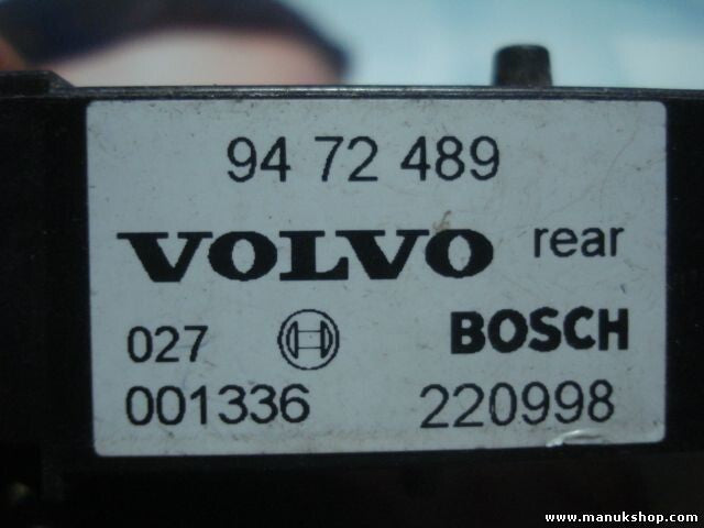 Airbagsensor Airbagsteuergerät Volvo S80 94 72 489 9472489 BOSCH 001336 220998