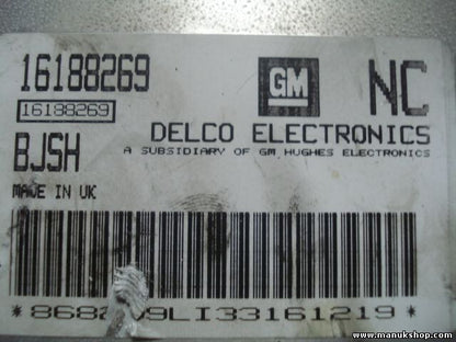 Motorsteuergerät Opel Corsa B Astra F (BJSH) DELCO 16188269 NC 16188269