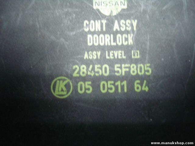 Steuergerät Zentralverriegelung Nissan Micra 284505F805 28450 5F805