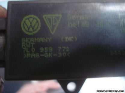 Steuergerät Sitzheizung Porsche Cayenne VW Phaeton Touareg Touran 7L0959772