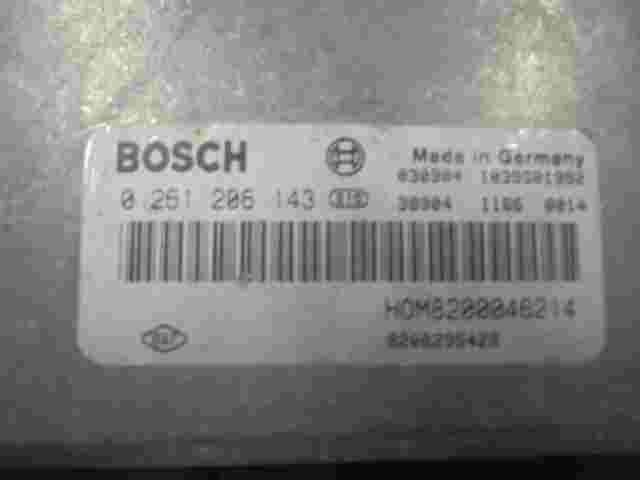 Motorsteuergerät Renault Laguna HOM8200046214 8200046214 8200295429 0261206143