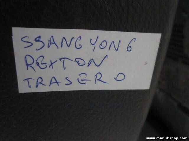 Rücksitzbank Sitz Rücksitz Bank hinten Ssangyong. Rexton GAB_ 2.7 XDI 4x4