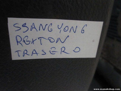 Rücksitzbank Sitz Rücksitz Bank hinten Ssangyong. Rexton GAB_ 2.7 XDI 4x4