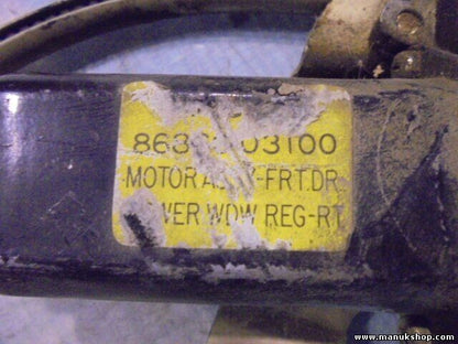 Fensterheber elektrisch Vorne rechts SsangYong Musso 8686003100