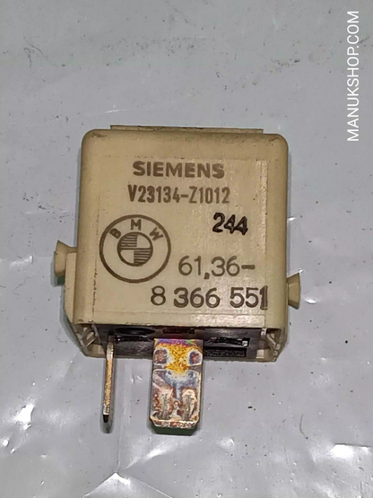 Glühkerzen Relais BMW R1100GS 8 E31 Siemens 8366551 61.36-8 366 551 V23134Z1012