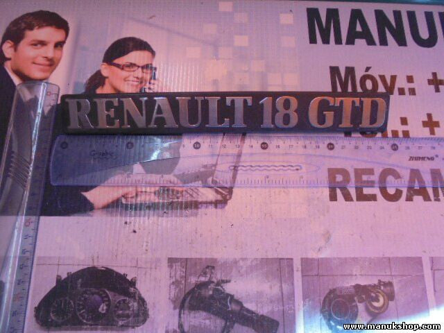 Emblem Logo RENAULT 18 GTD
