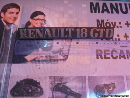 Emblem Logo RENAULT 18 GTD