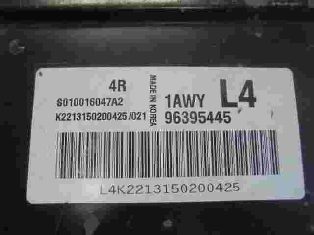 Motorsteuergerät Chevrolet Lacetti 96395445 S010016047A2 1AWY K2213150200425/021
