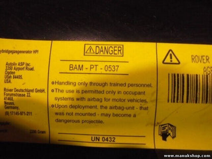 Beifahrer Land Rover Freelander EHM000290PUY TD4 EHM 000290 PUY 5EB00LAZ 38657