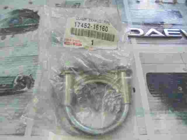 Clamp Exhaust Pipe  Toyota Corolla  1745216160  17452-16160