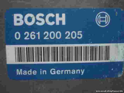 Motorsteuergerät Peugeot 405 1.6 BOSCH 0261200205 0 261 200 205