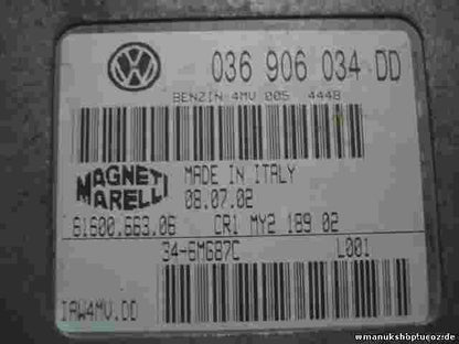 Motorsteuergerät VW Polo 9N 036906034DD MAGNETI MARELLI 6160066306 IAW4MV DD