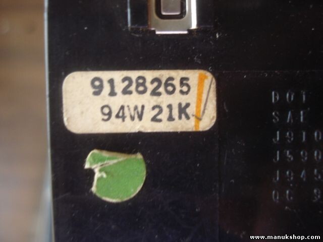 Warnblinkschalter Volvo 960 850 9128265 ALPS 4970