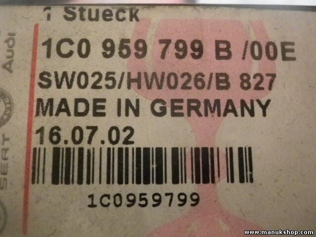 Komfortsteuergerät KSG VW Passat 3B 3BG Golf 4 Skoda Octavia 1C0959799B00E