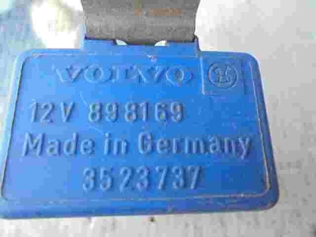 Relais Volvo 740 940 12V 898169 89 81 69 3523737 35 23 737