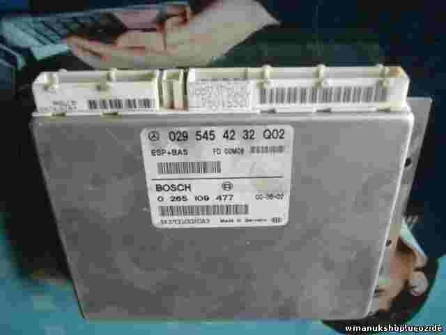 Steuergerät ETS ABS  Mercedes-Benz W168 0295454232 Q02 FD00M08 BOSCH 0265109477