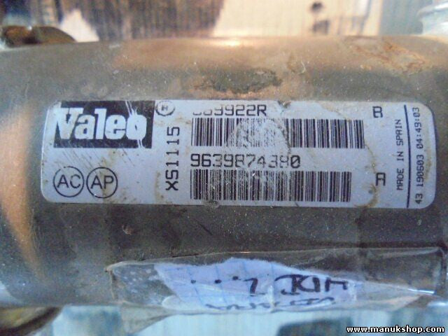 Abgaskühler Peugeot Citroen Berlingo Xantia 206 2,0 HDI VALEO 9639874380