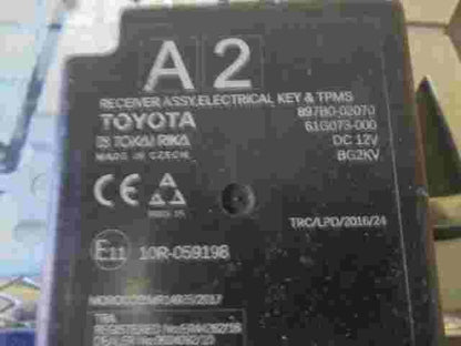 Empfänger Türsteuerung Toyota Prius Corolla E21 61G073000 61G073-000 897B002070