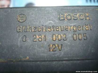 Glühzeitsteuergerät Vorglührelais Citroen C5 12V 2.2 2001 BOSCH 0281003005