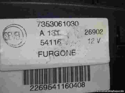 Warnblinkschalter  Fiat Ducato Citroen Jumper Peugeot Boxer FURGONE 7353061030