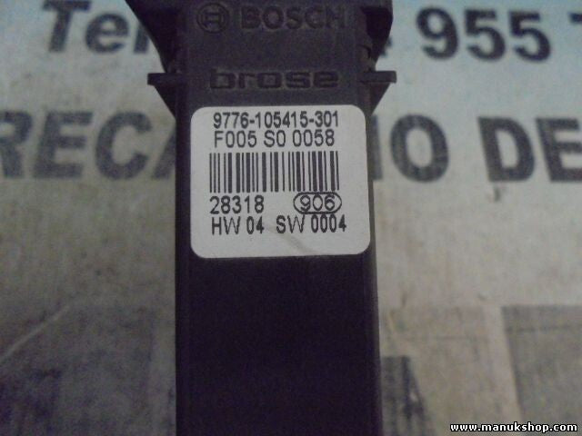 Fensterheber steuergerät Seat Leon Golf 9776105415301 F005S00058 HW04 SW 0004