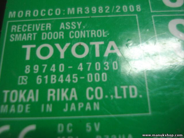 Empfänger Türsteuerung Toyota Prius 8974047030 89740 47030 61B445000 61B445 000