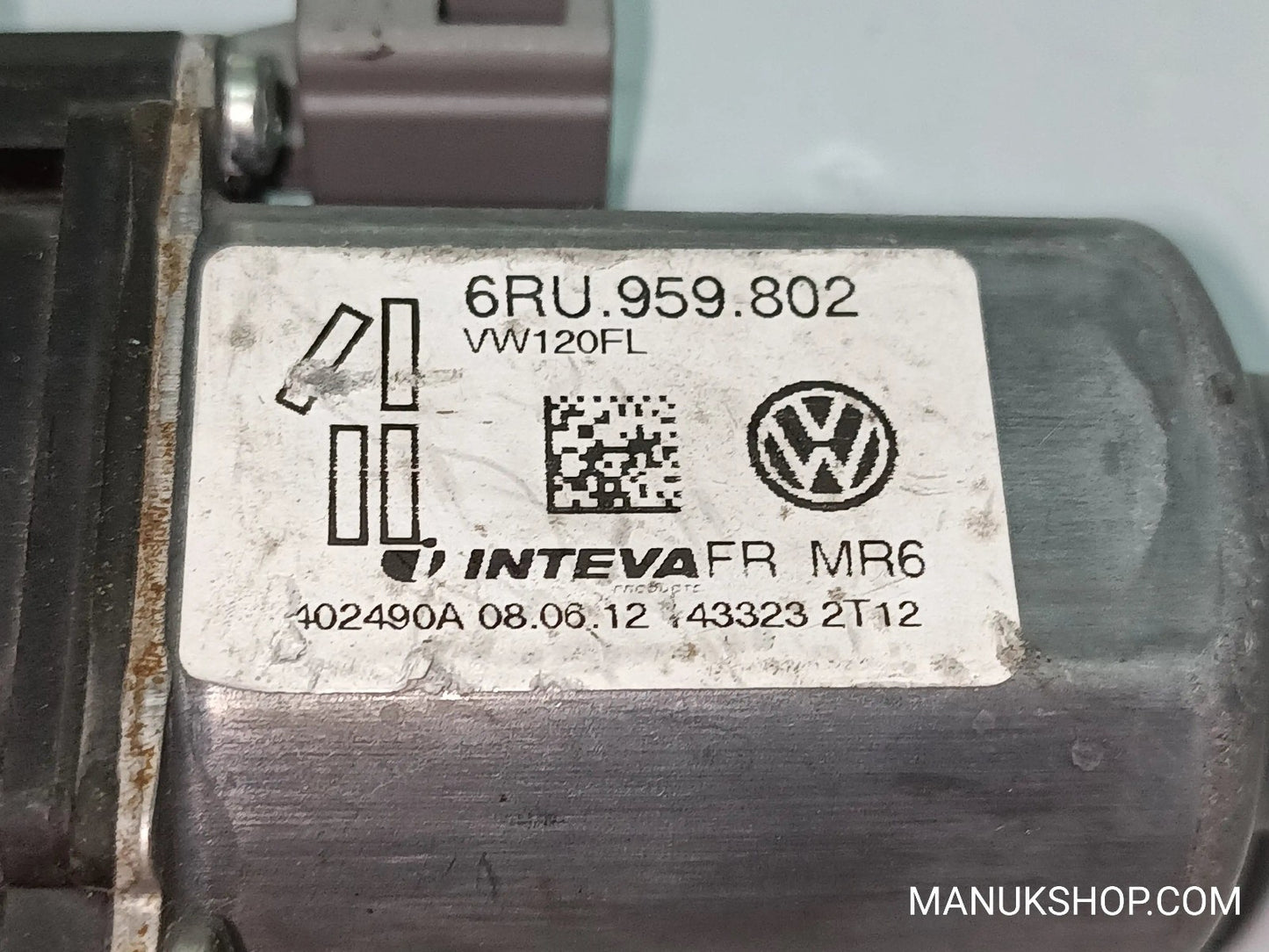 Fensterheber motor vorne links VW Polo 6RU959802 6RU 959 802 402490A 143323 2T12